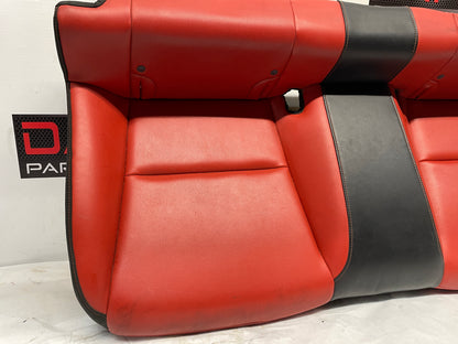 2010 Chevy Camaro SS Seats Fronts and Rears Black and Orange Leather OEM - Day's Parts Yard