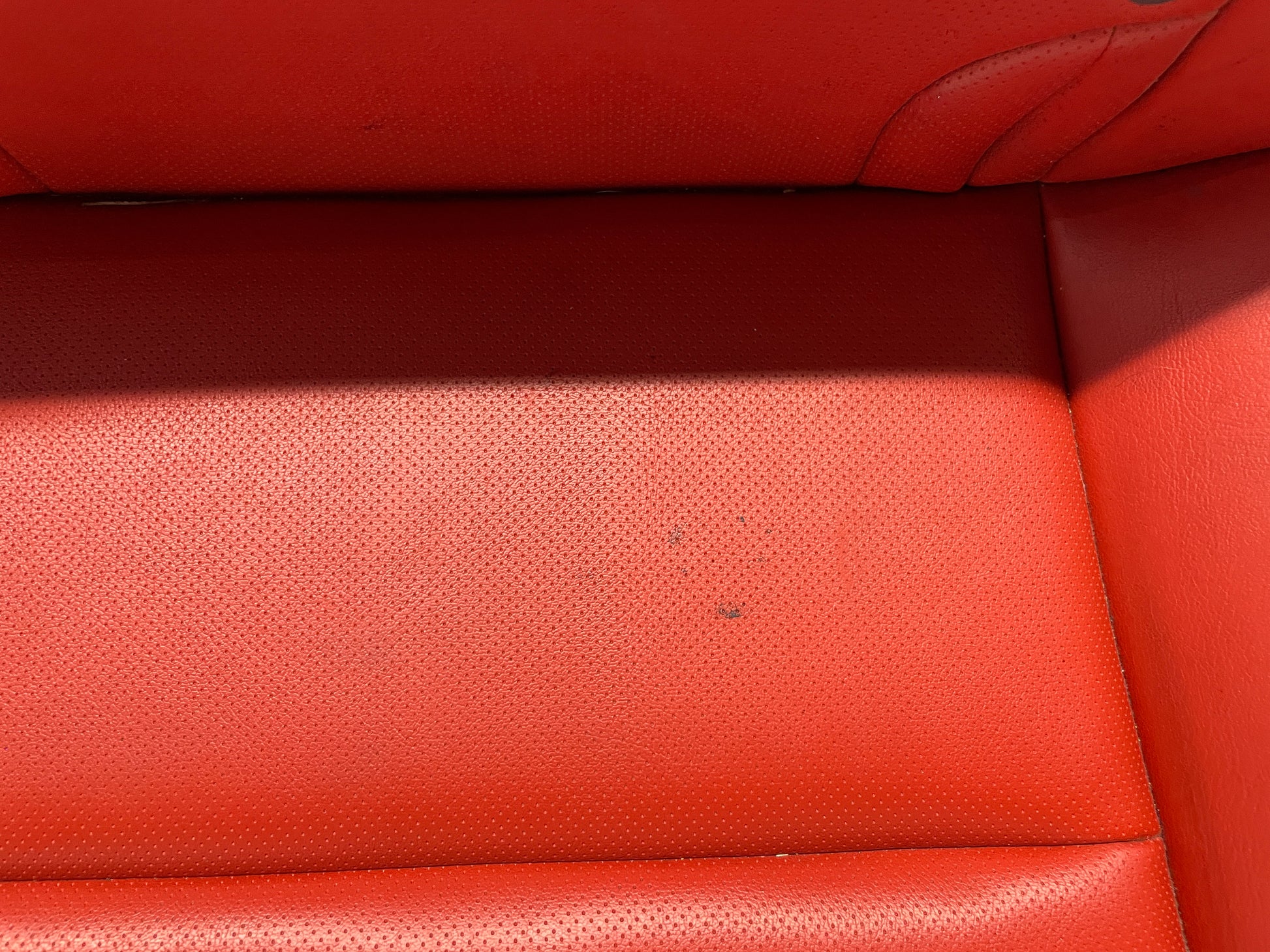 2010 Chevy Camaro SS Seats Fronts and Rears Black and Orange Leather OEM - Day's Parts Yard