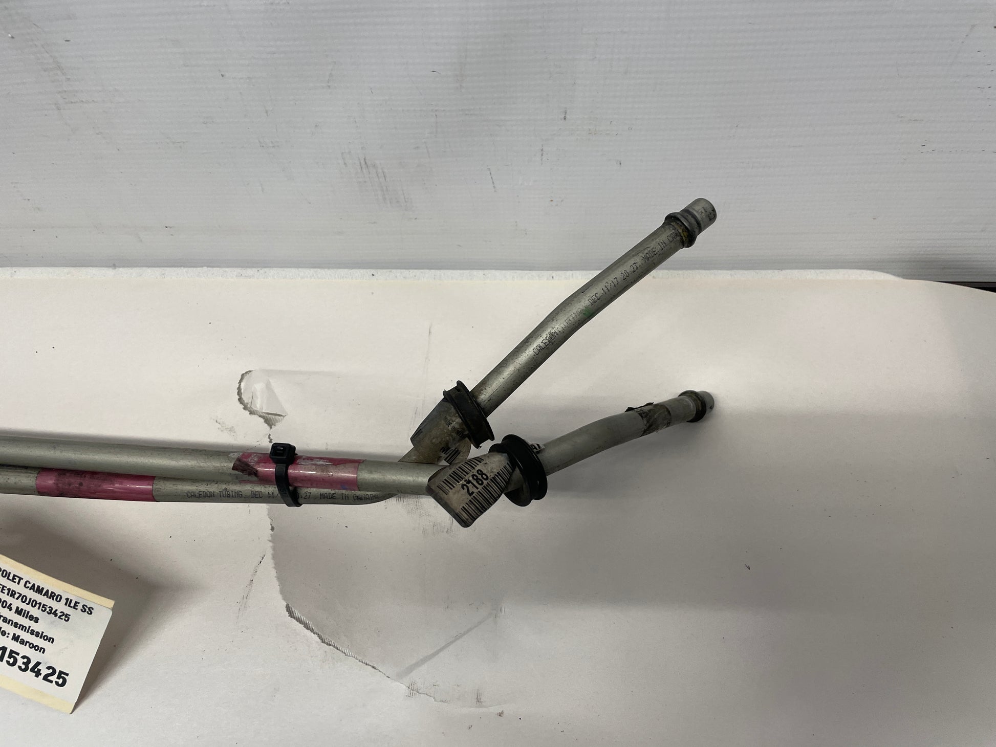 2018 Chevy Camaro 1LE SS Rear End Rearend Differential Cooler Lines  OEM - Day's Parts Yard