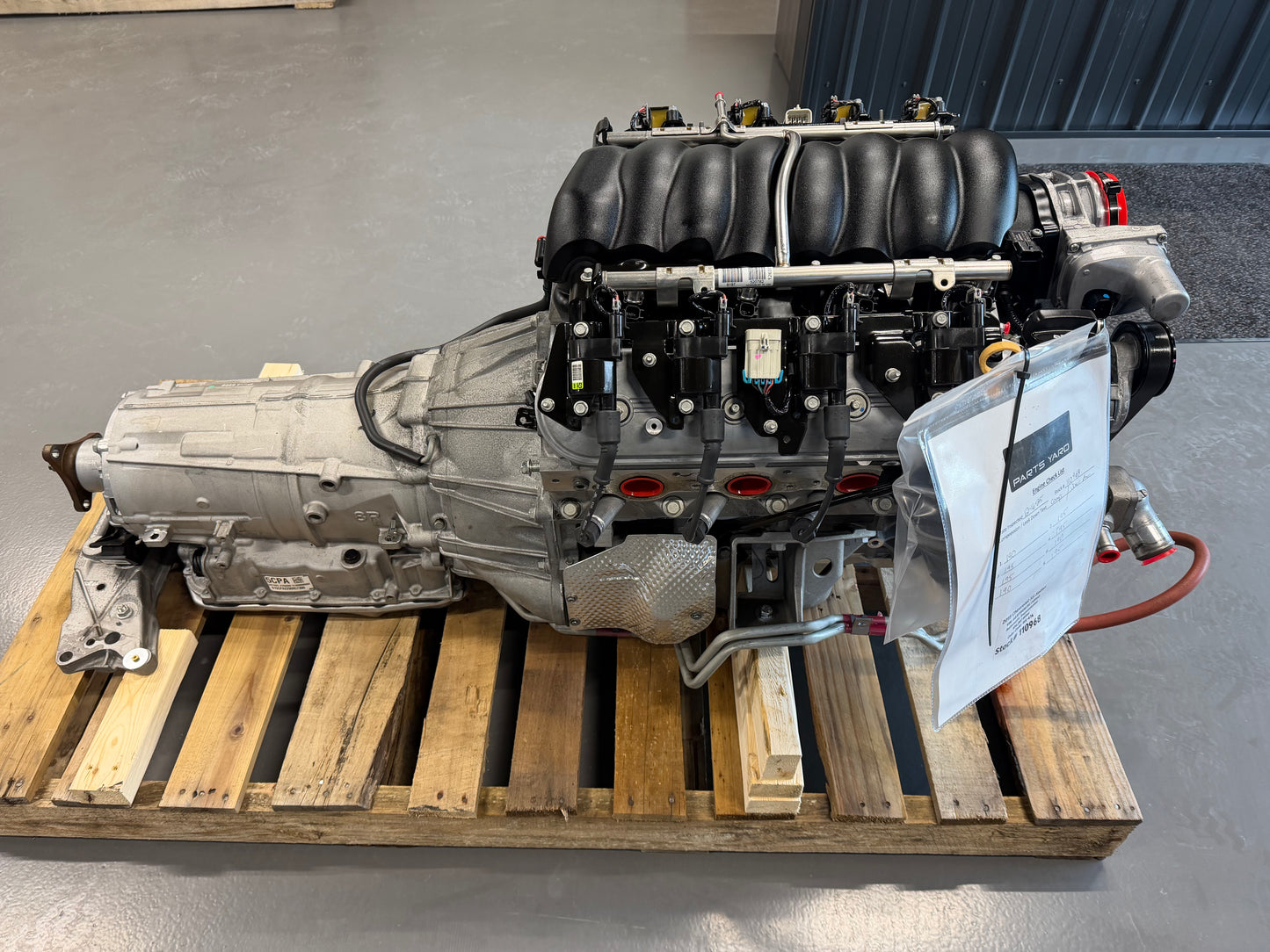 6.2L LS3 Engine 6L80 Automatic Transmission Drivetrain Pullout 415HP