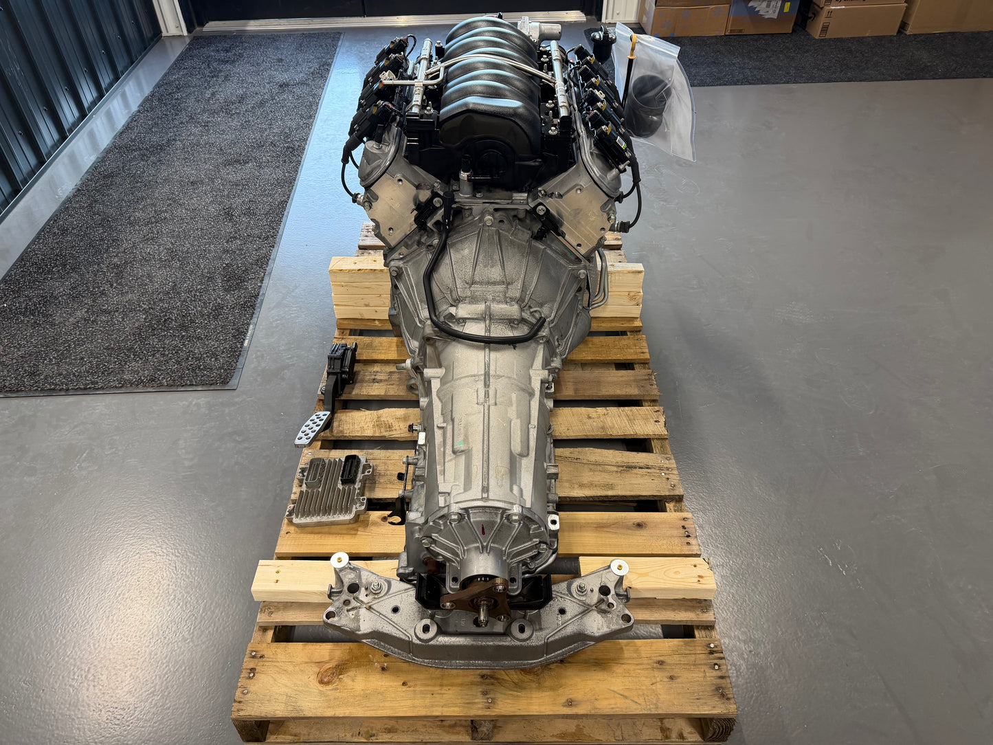 6.2L LS3 Engine 6L80 Automatic Transmission Drivetrain Pullout 415HP