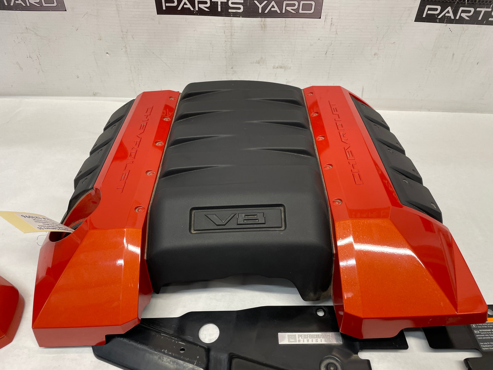 2010 Chevy Camaro SS Seats Fronts and Rears Black and Orange Leather OEM - Day's Parts Yard