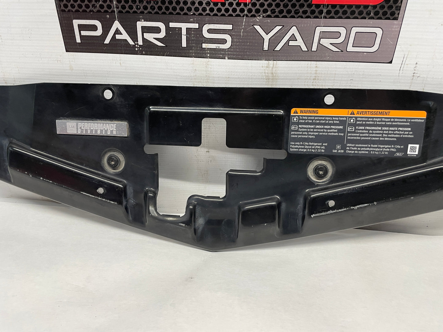 2010 Chevy Camaro SS Front Bumper Fascia Radiator Cover Shield Support OEM - Day's Parts Yard