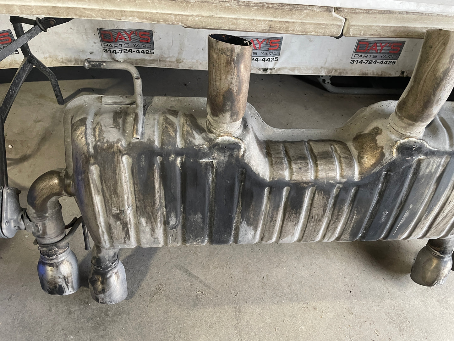 2016 Chevy Camaro SS Exhaust Muffler NPP Bi Mode Active w/ Valves Actuators OEM