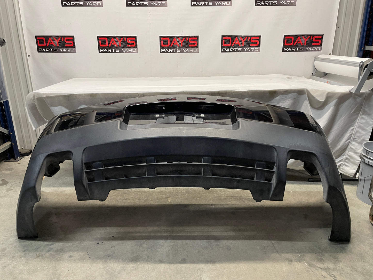 2015 Chevy Camaro SS Complete Rear Bumper Cover Black OEM