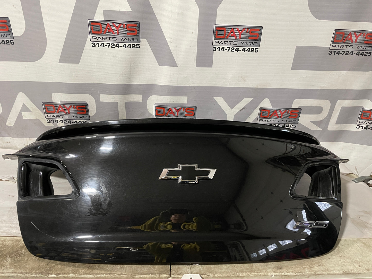 2015 Chevy SS Trunk Deck Lid Black OEM