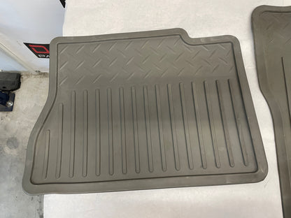 2005 Chevy Avalanche Front and Rear Rubber Floor Mats Aftermarket OEM - Day's Parts Yard