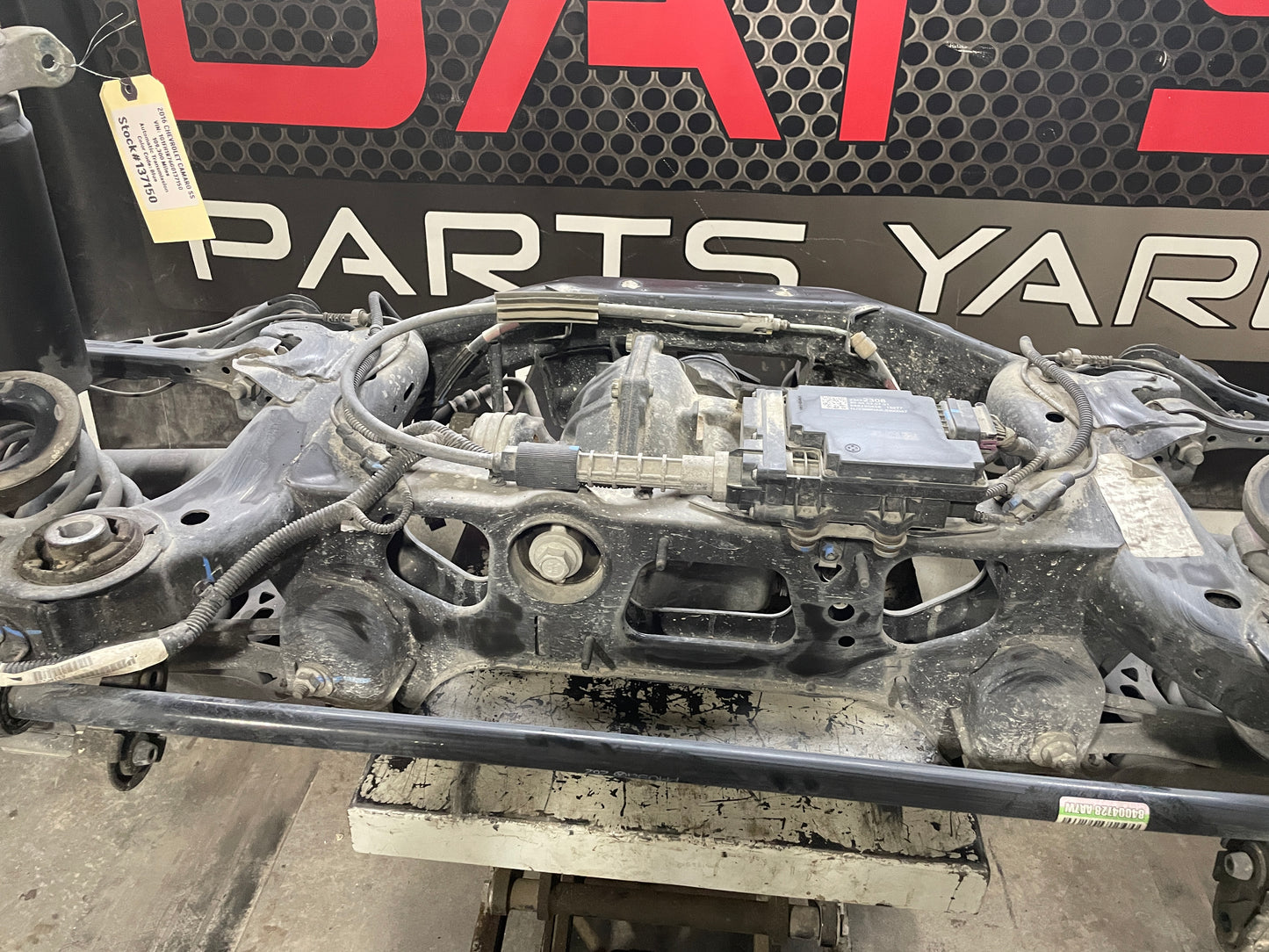 2016 Chevy SS Camaro Complete Rear Cradle K Member Sub Frame 2.77 LSD Diff OEM
