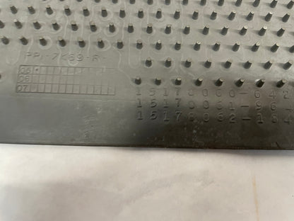 2005 Chevy Avalanche Front and Rear Rubber Floor Mats Aftermarket OEM - Day's Parts Yard
