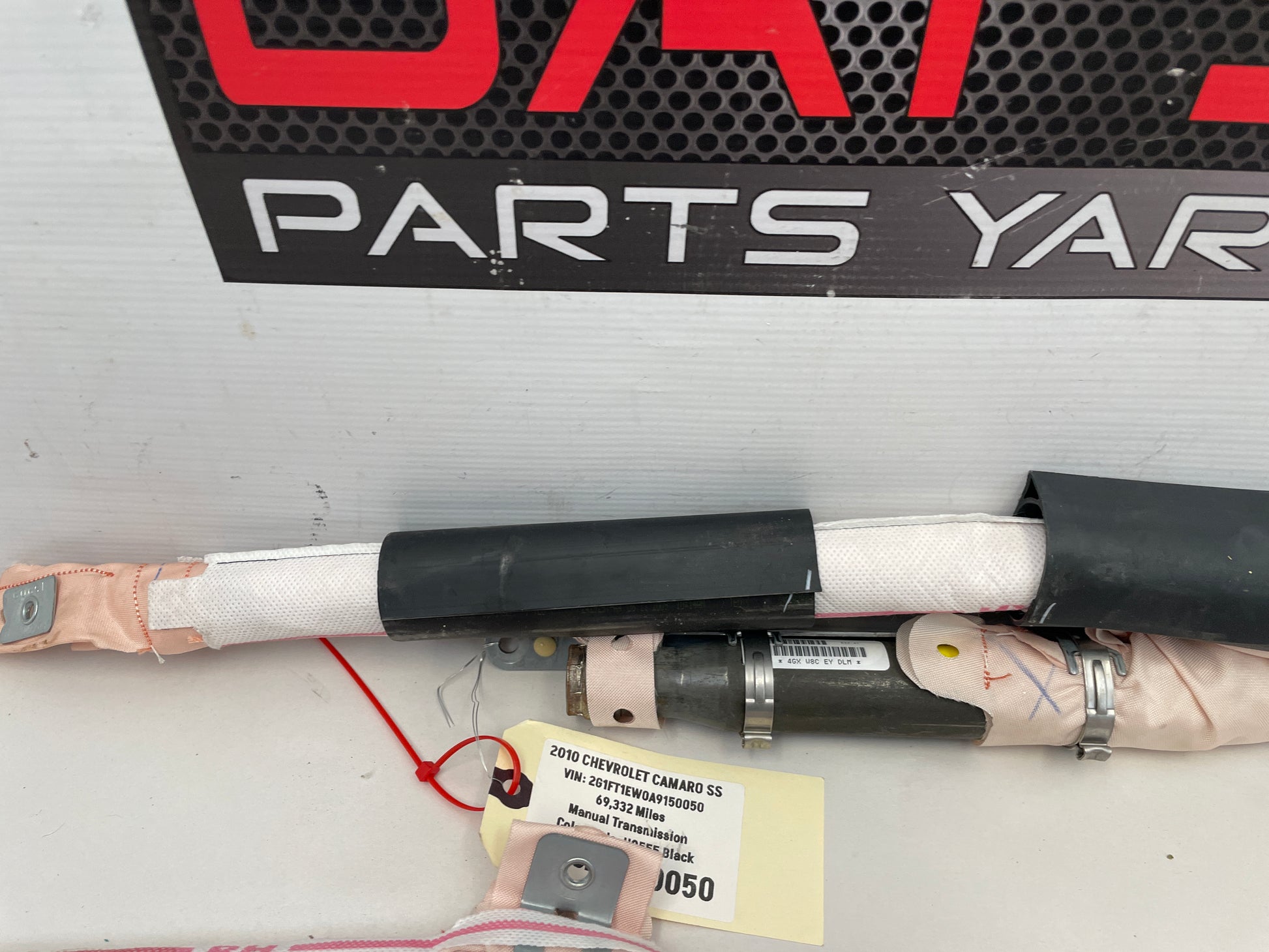 2010 Chevy Camaro SS RH & LH Curtain Airbag Air Bag OEM - Day's Parts Yard