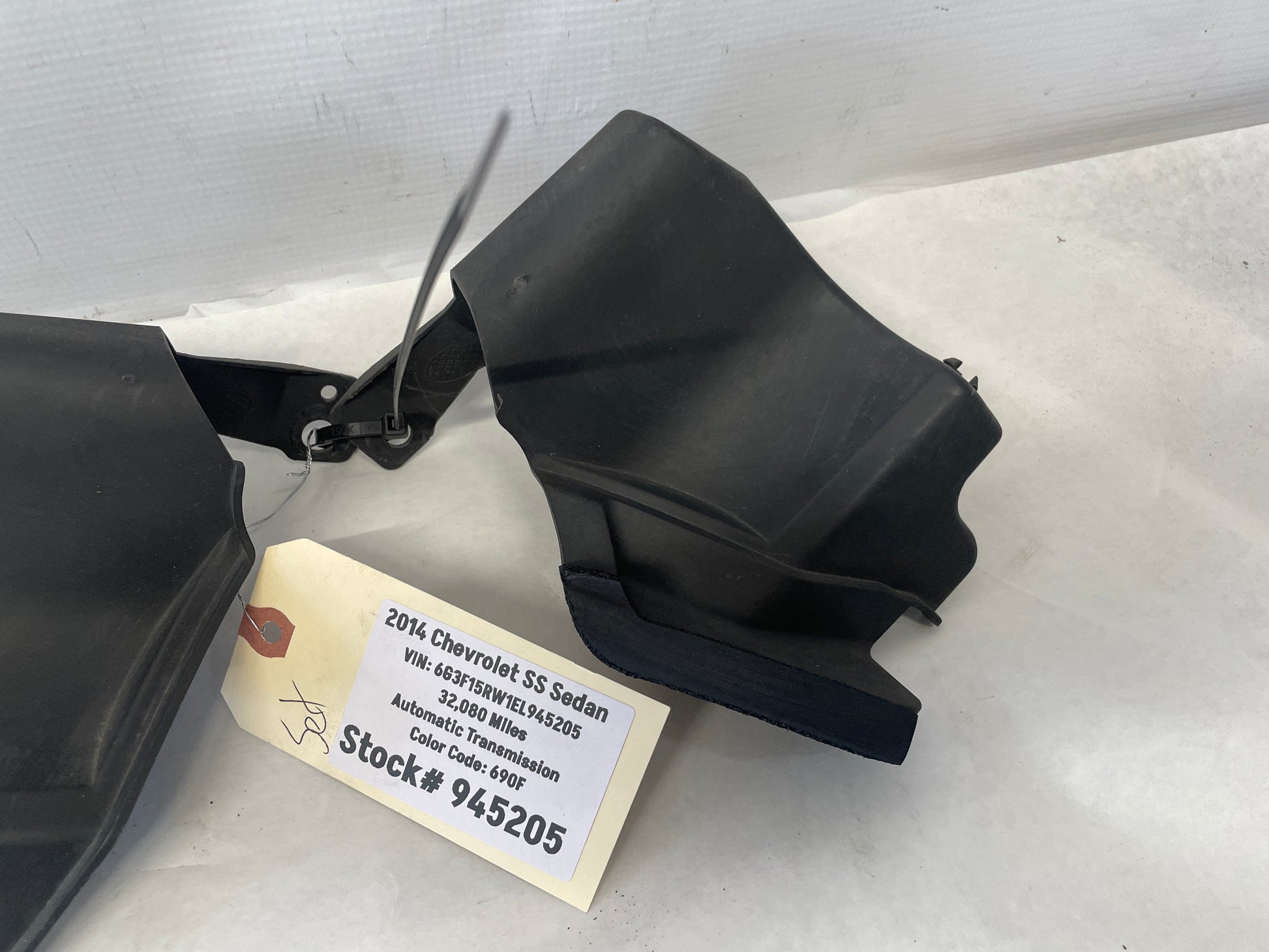 2014 Chevy SS Sedan RH & LH Radiator Support Baffle OEM - Day's Parts Yard
