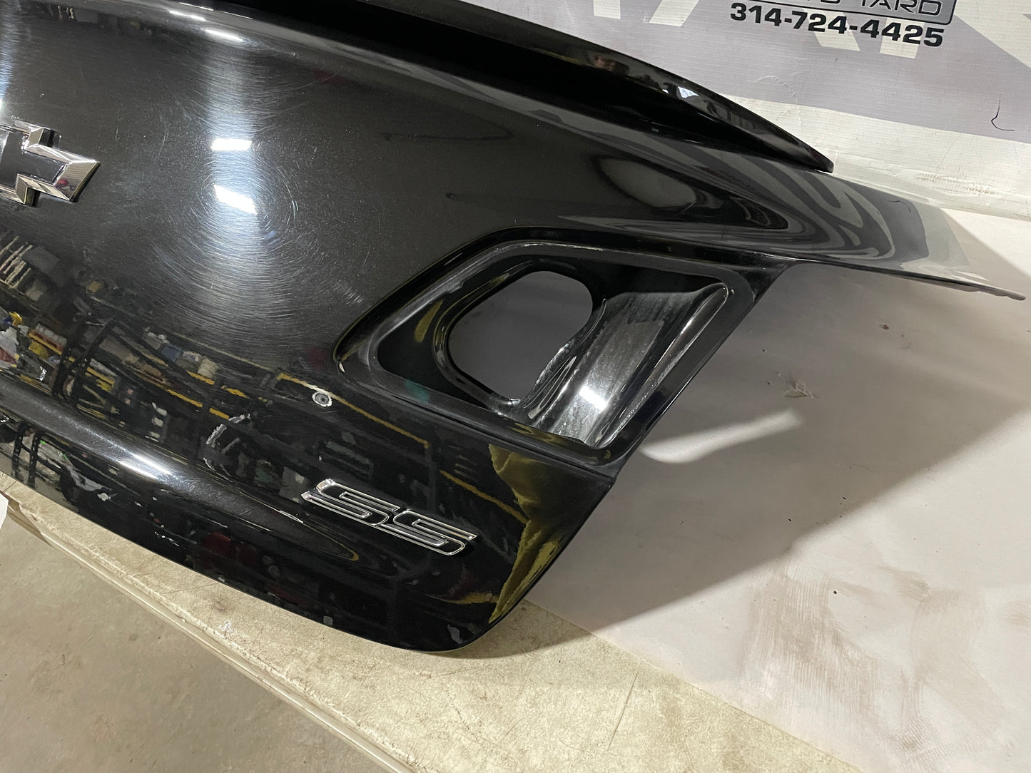 2015 Chevy SS Trunk Deck Lid Black OEM