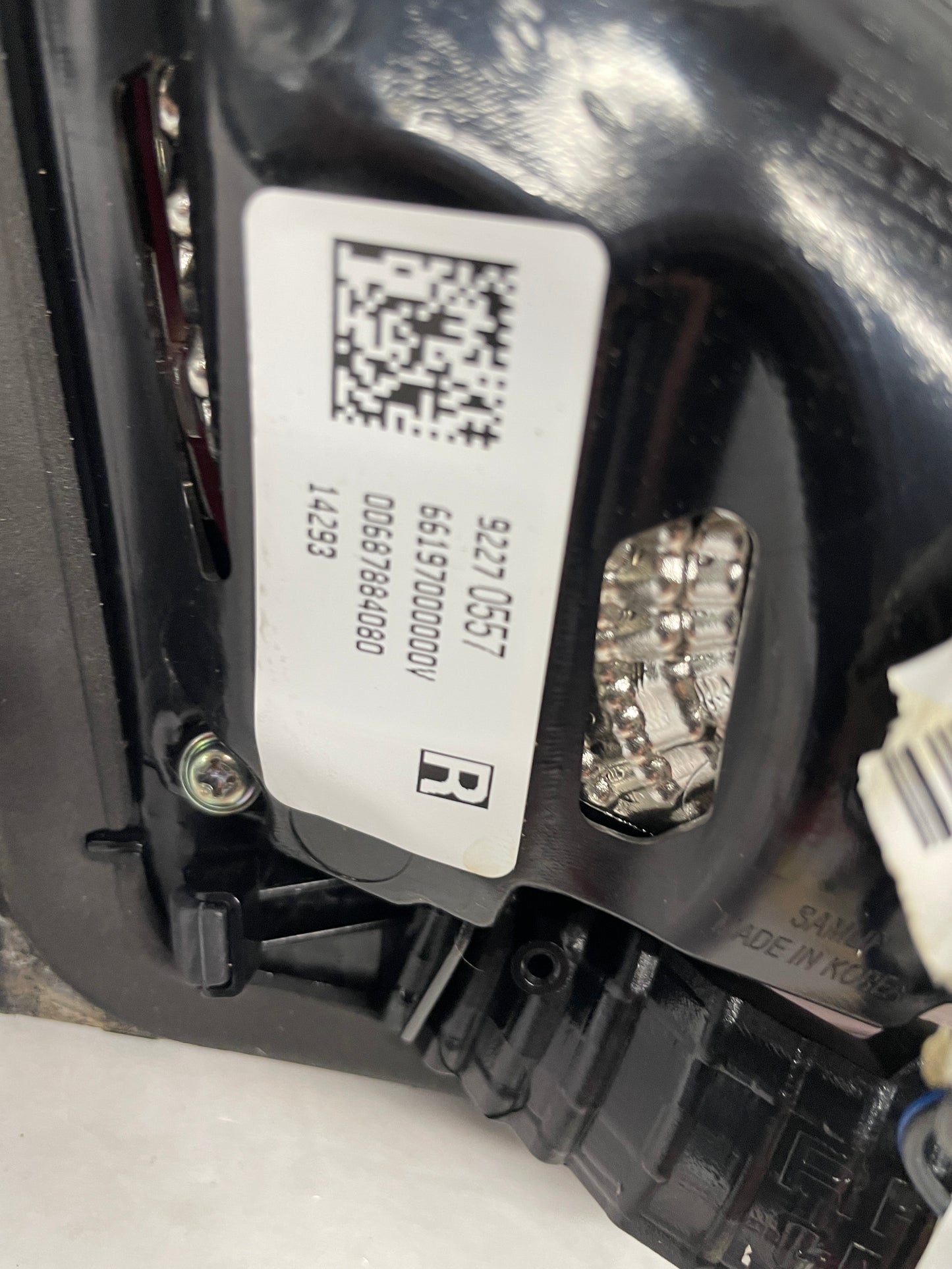 2015 Chevy SS Sedan RH Passenger Inner Tail Light Taillight Lamp OEM - Day's Parts Yard