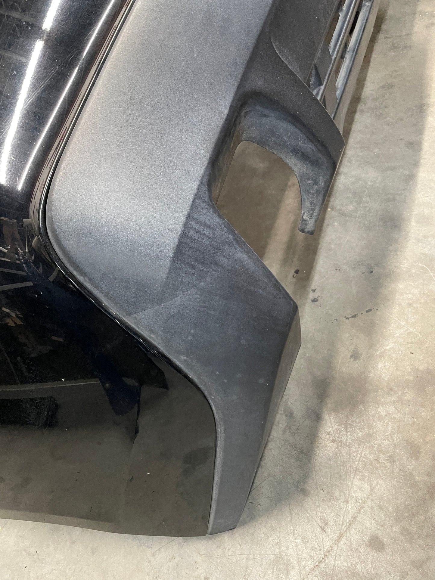 2015 Chevy Camaro SS Complete Rear Bumper Cover Black OEM