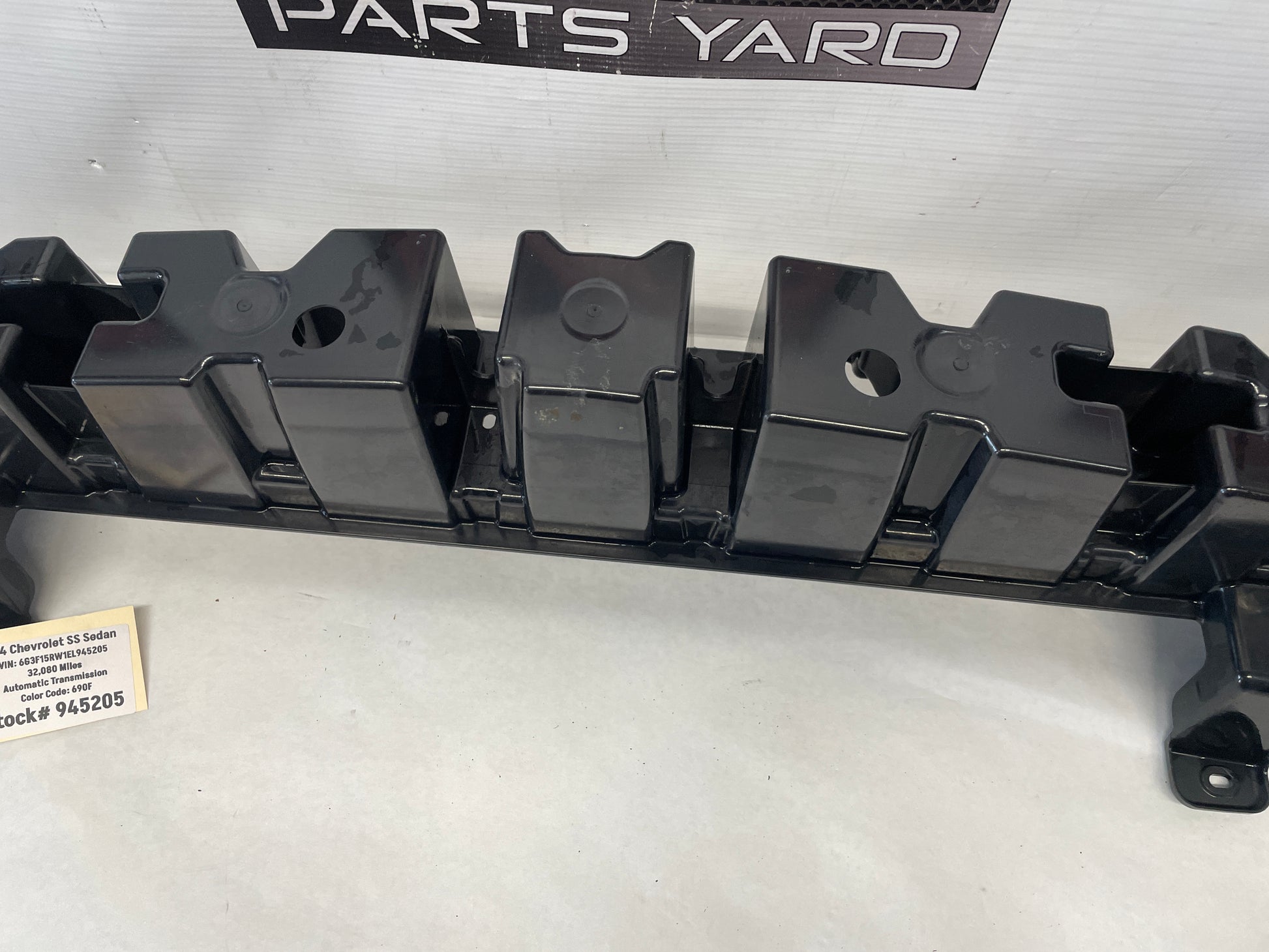 2014 Chevrolet SS Sedan Front Bumper Impact Plastic Absorber Bar OEM - Day's Parts Yard