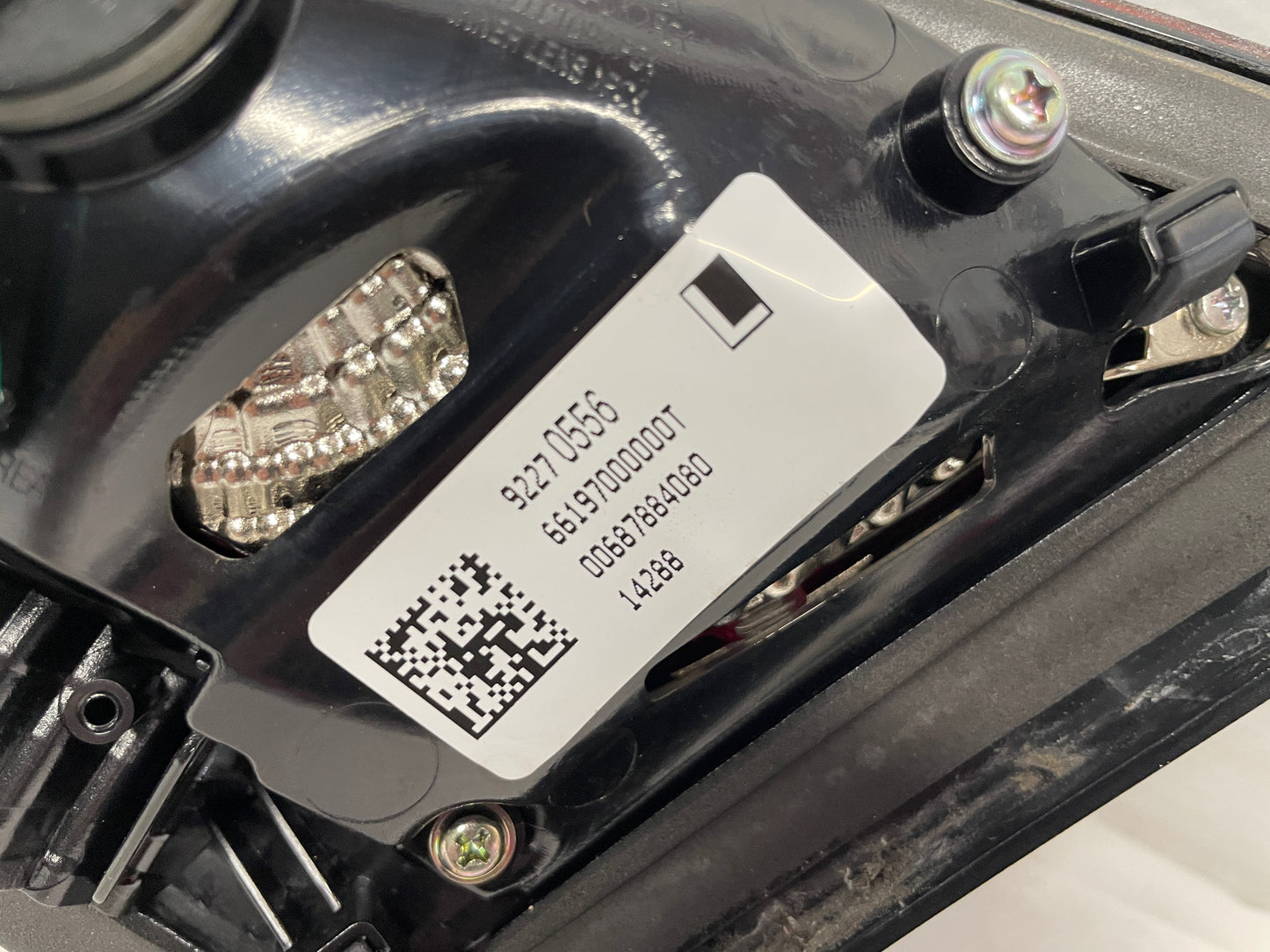 2015 Chevy SS Sedan LH Driver Inner Tail Light Taillight Lamp OEM - Day's Parts Yard