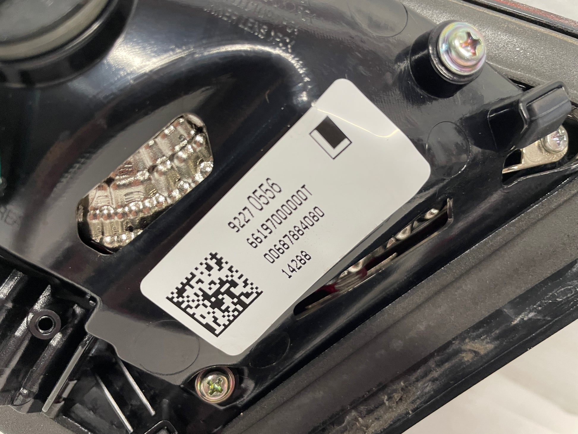 2015 Chevy SS Sedan LH Driver Inner Tail Light Taillight Lamp OEM - Day's Parts Yard