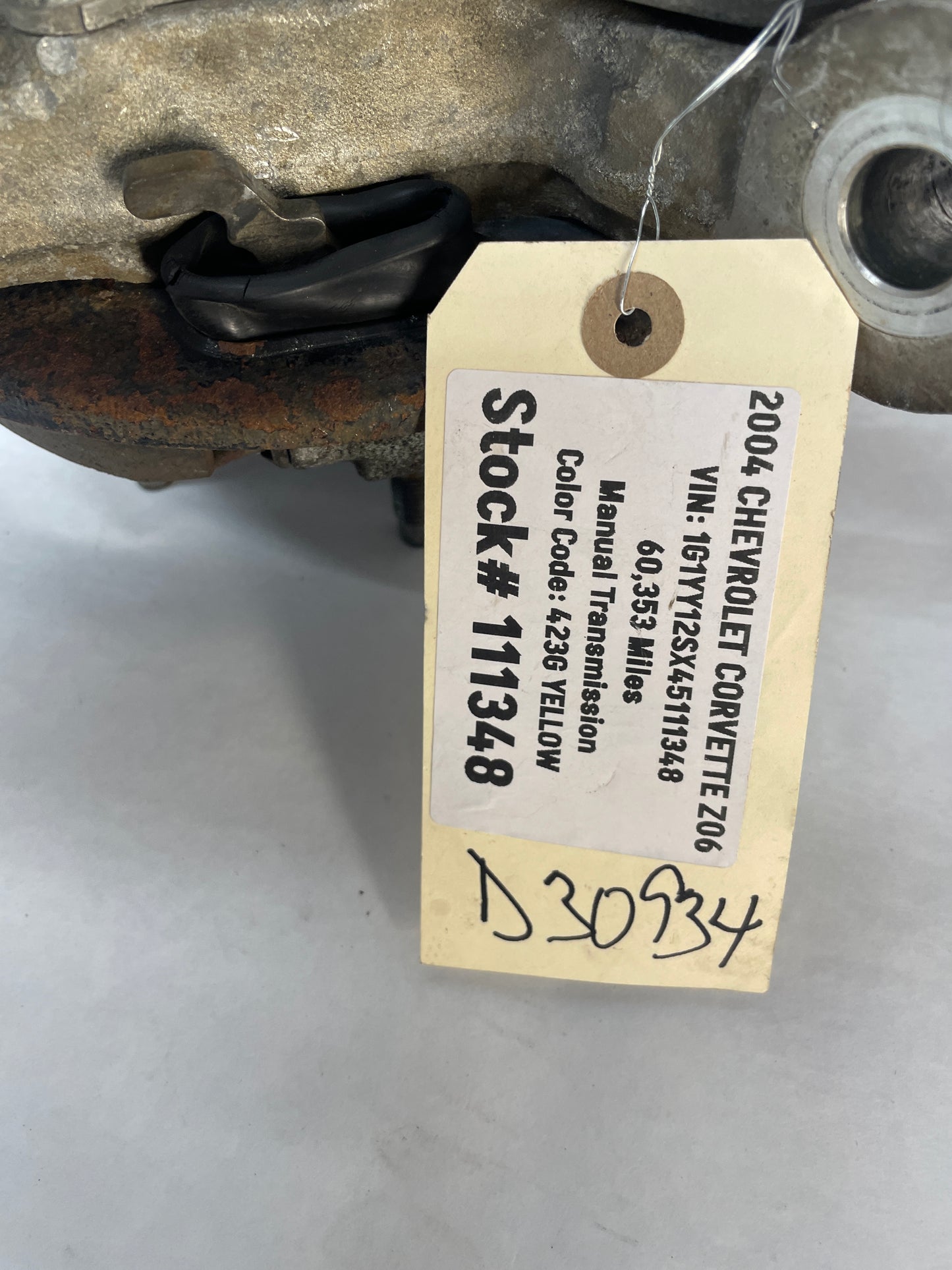 2004 Chevy C5 Corvette Z06 LH Driver Front Suspension Spindle Knuckle Hub OEM - Day's Parts Yard