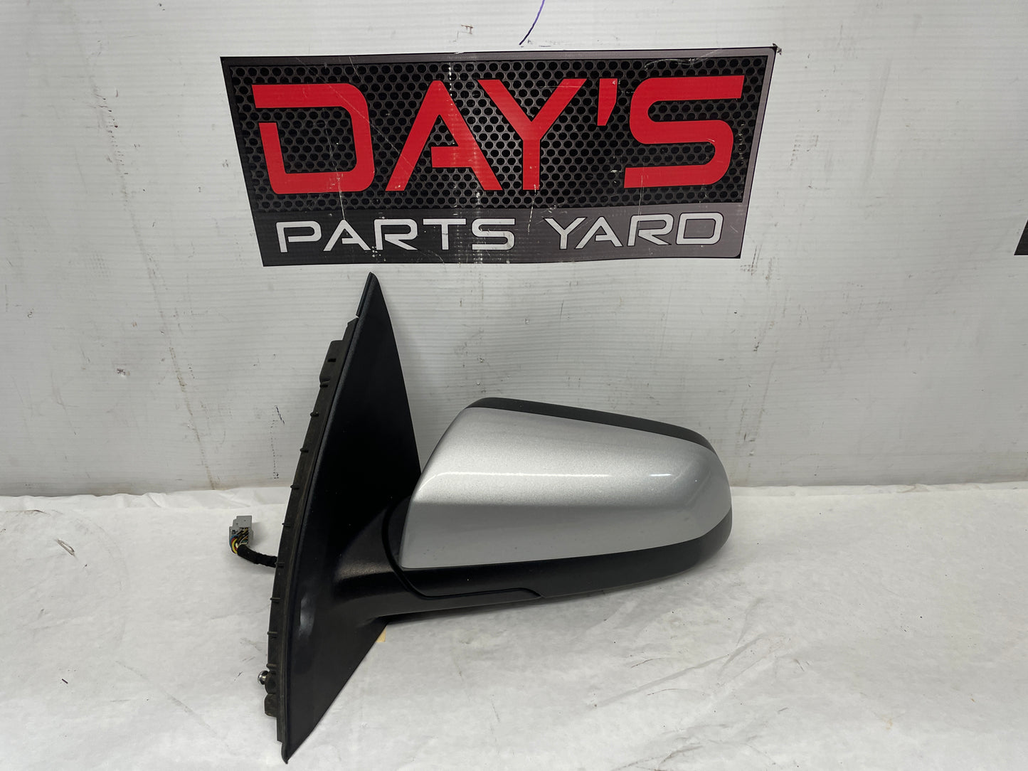 2015 Chevy SS Sedan LH Driver Exterior Side Mirror Silver OEM - Day's Parts Yard