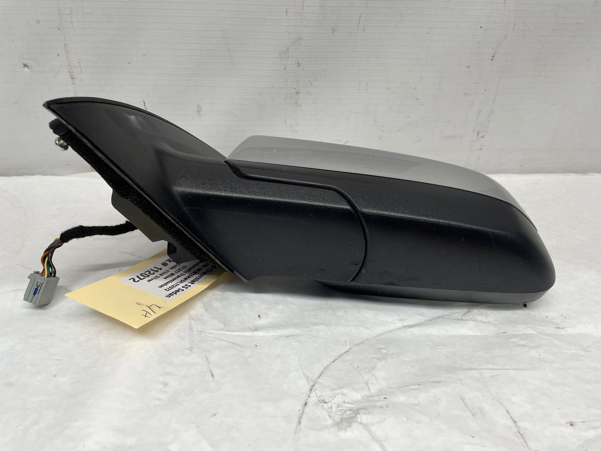 2015 Chevy SS Sedan LH Driver Exterior Side Mirror Silver OEM - Day's Parts Yard