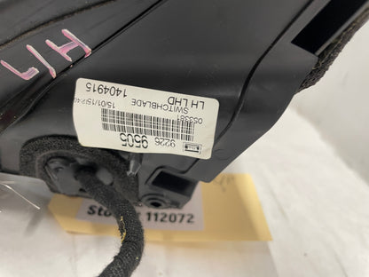 2015 Chevy SS Sedan LH Driver Exterior Side Mirror Silver OEM - Day's Parts Yard