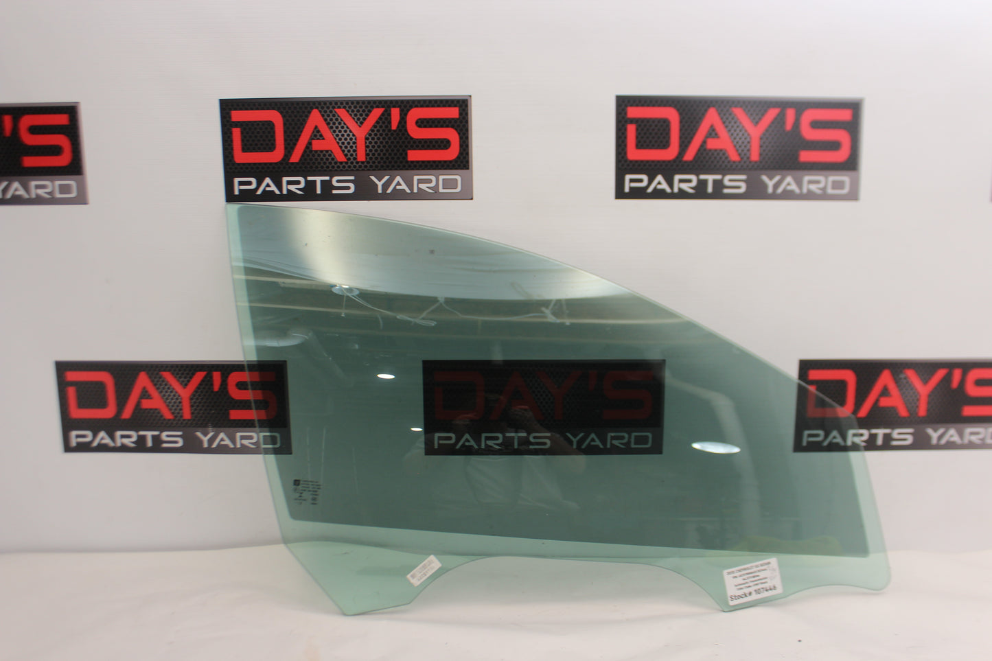 2015 Chevy SS Sedan Front RH Passenger Door Window Glass OEM