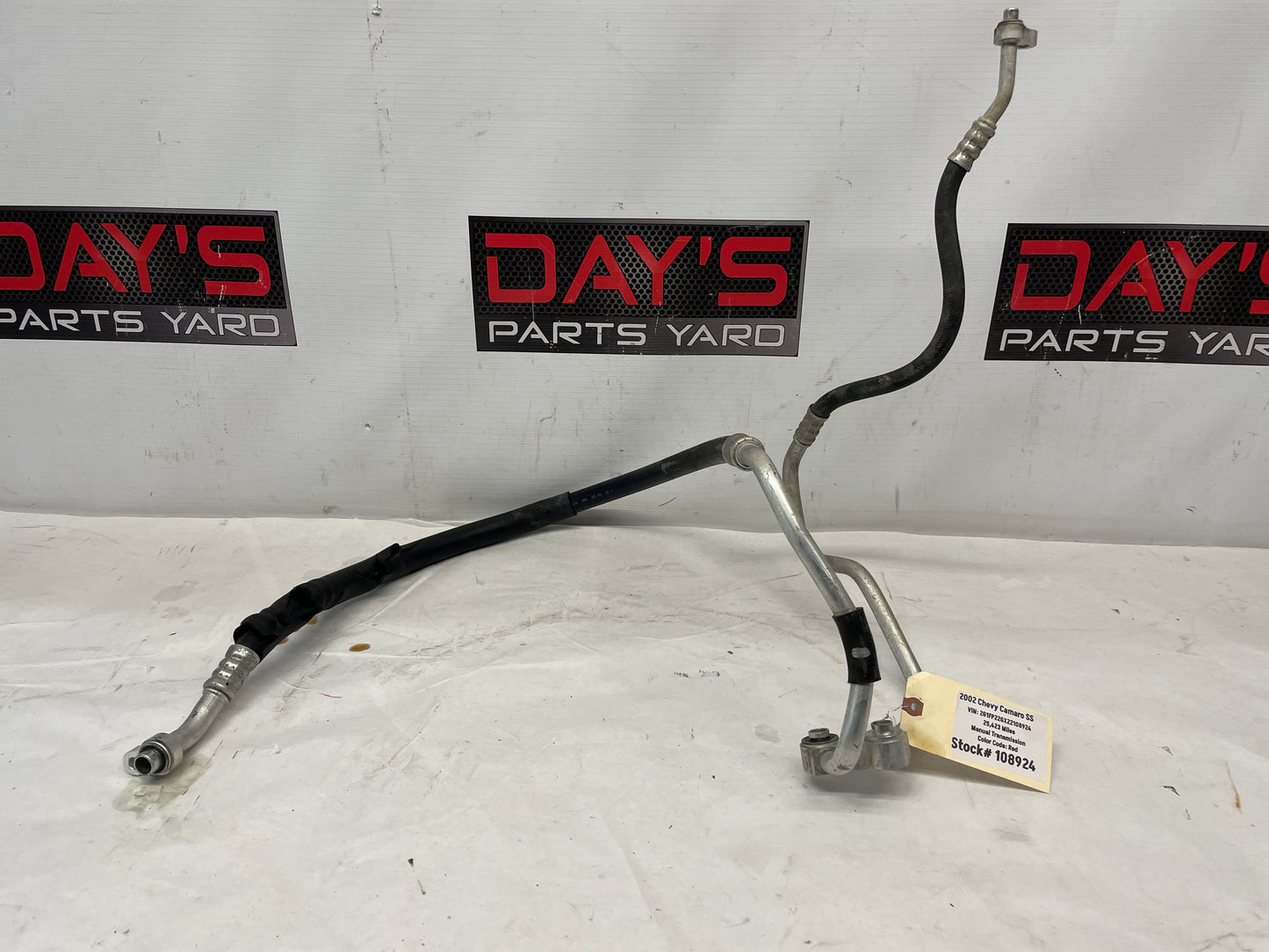 2002 Chevy Camaro SS AC Air Conditioner Discharge Line Tube Hose Assembly OEM - Day's Parts Yard