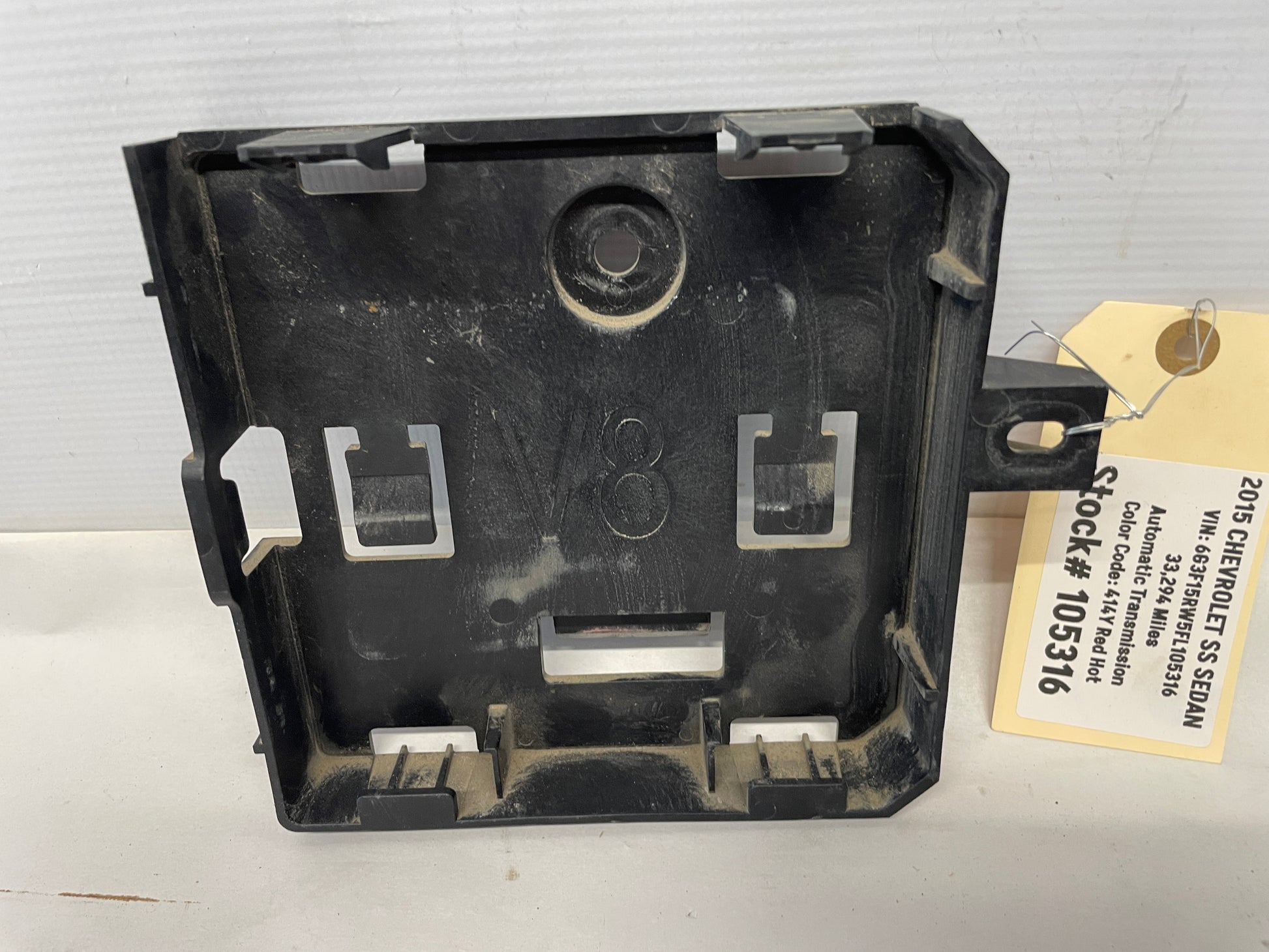 2015 Chevy SS Sedan ECM ECU Computer Mounting Bracket OEM - Day's Parts Yard