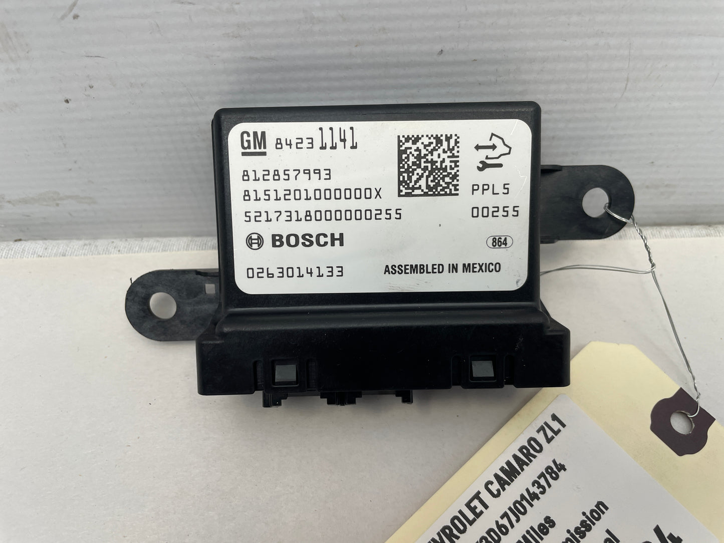 2018 Chevy Camaro ZL1 Park Assist Control Module OEM - Day's Parts Yard