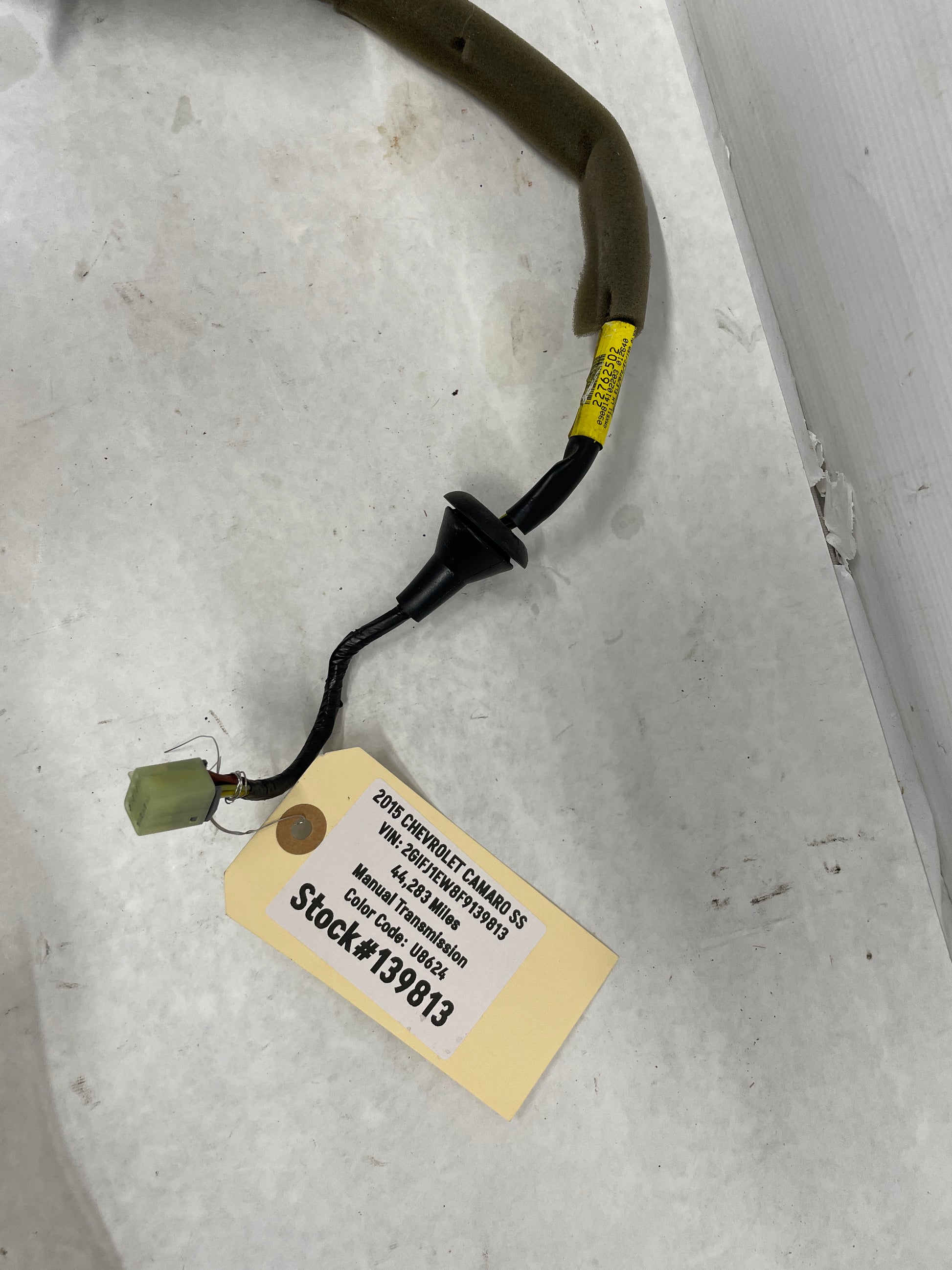 2015 Chevy Camaro SS LH Driver Exterior Mirror White OEM - Day's Parts Yard