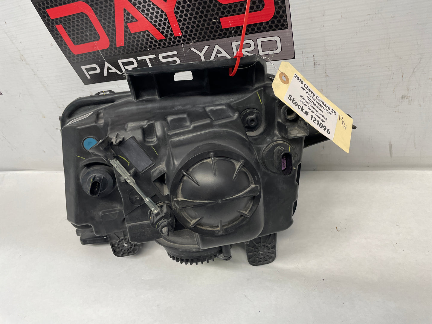 2010 Chevy Camaro SS RH Passenger HID Head Light Headlight Lamp OEM