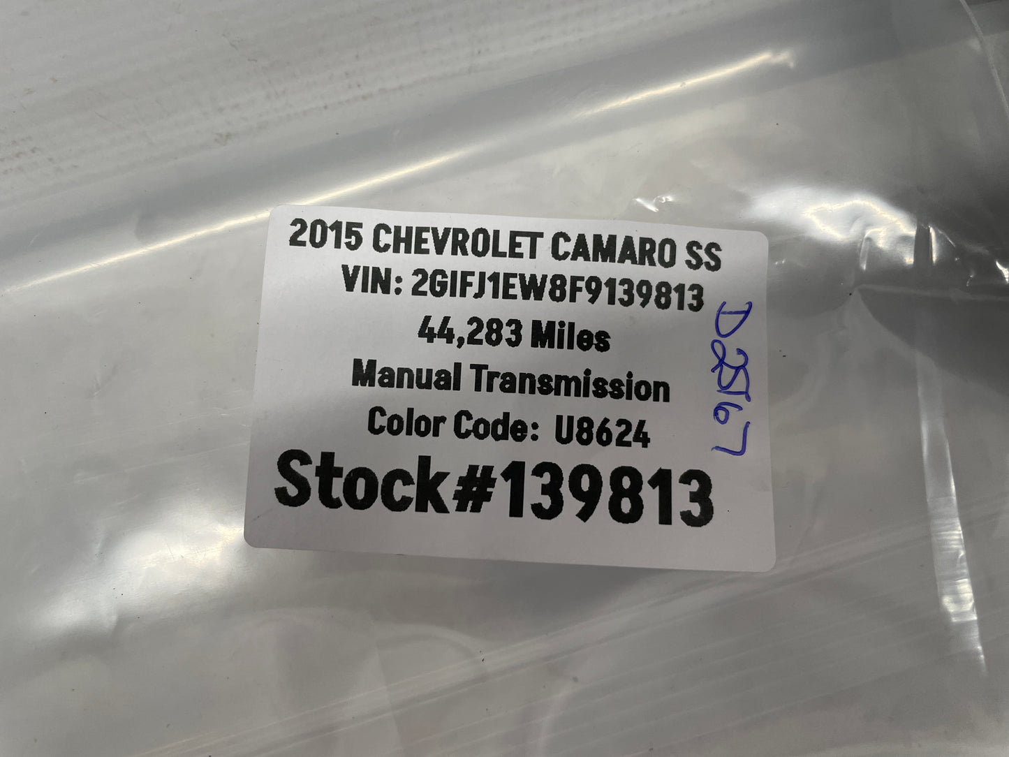 2015 Chevy Camaro SS Door Lock remote Control Module Receiver Cover OEM - Day's Parts Yard