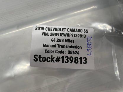 2015 Chevy Camaro SS Door Lock remote Control Module Receiver Cover OEM - Day's Parts Yard