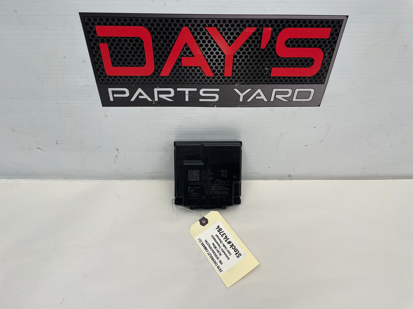 2018 Chevy Camaro ZL1 Keyless Entry Module OEM - Day's Parts Yard