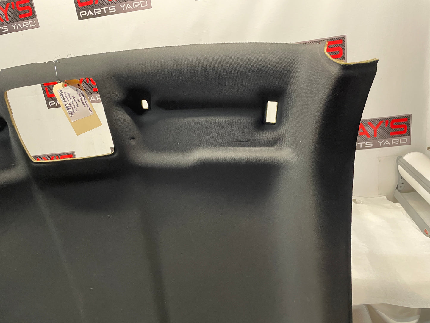 2015 Chevy Camaro SS Headliner Head Liner Lining Ebony Black OEM