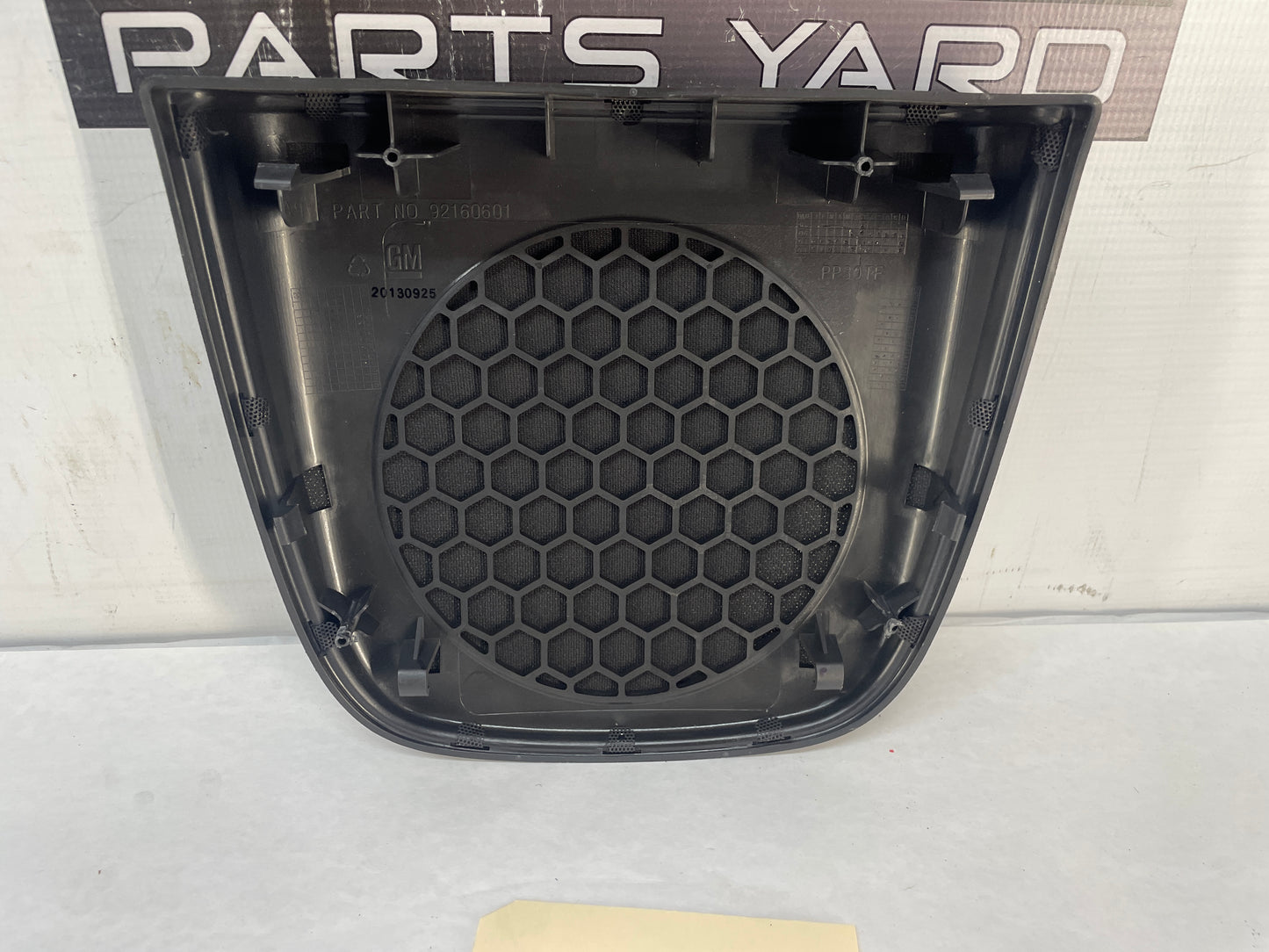 2014 Chevy SS Sedan Interior Package Tray Parcel Self Speaker Grille OEM - Day's Parts Yard