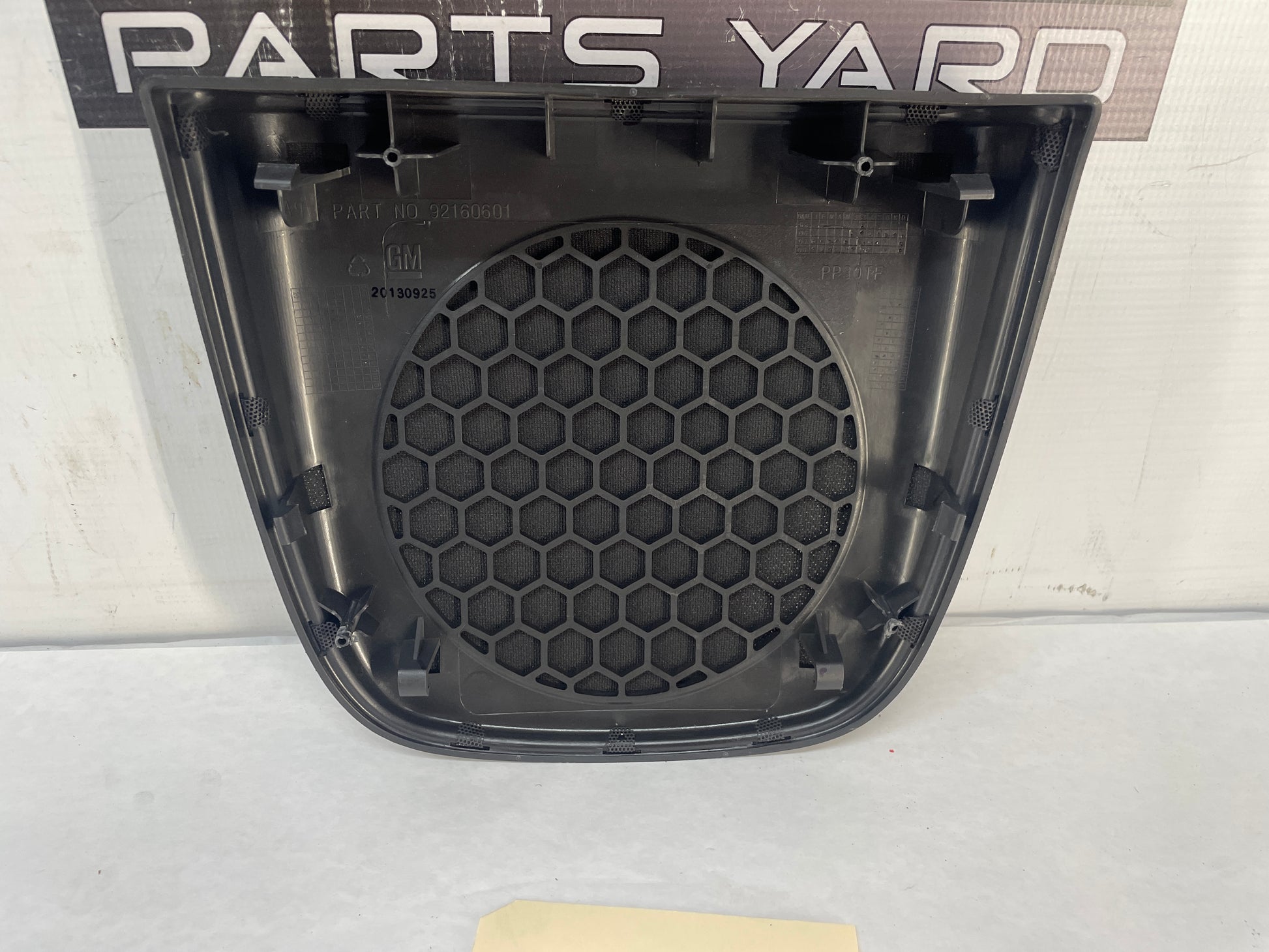 2014 Chevy SS Sedan Interior Package Tray Parcel Self Speaker Grille OEM - Day's Parts Yard