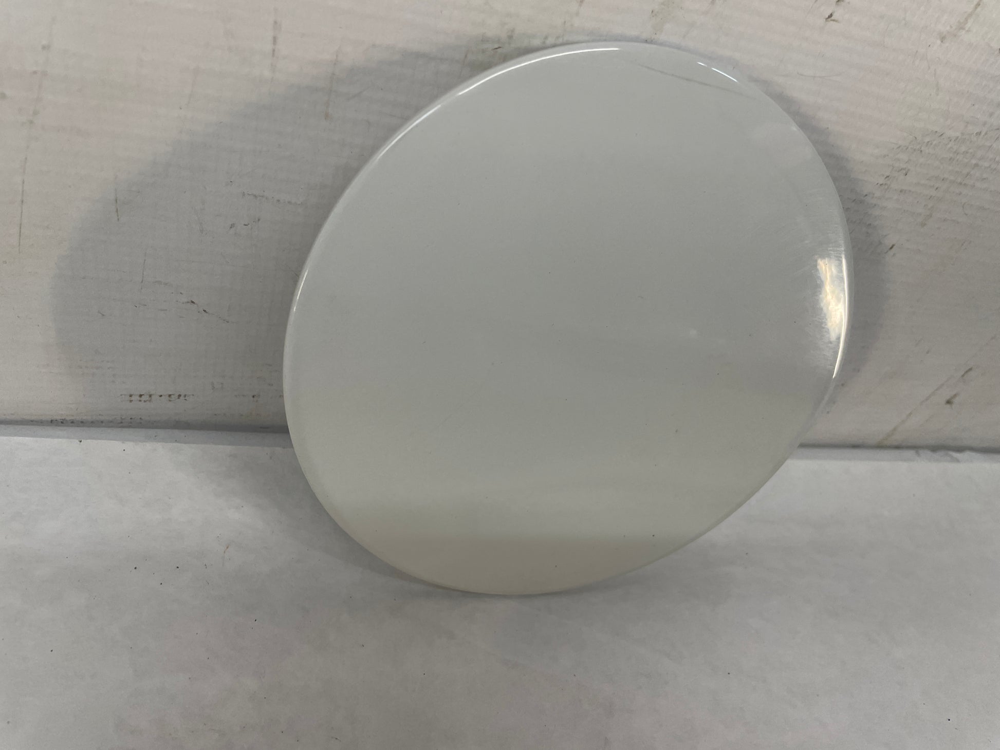 2013 Chevy Caprice PPV Fuel Gas Cover Lid Door White OEM - Day's Parts Yard