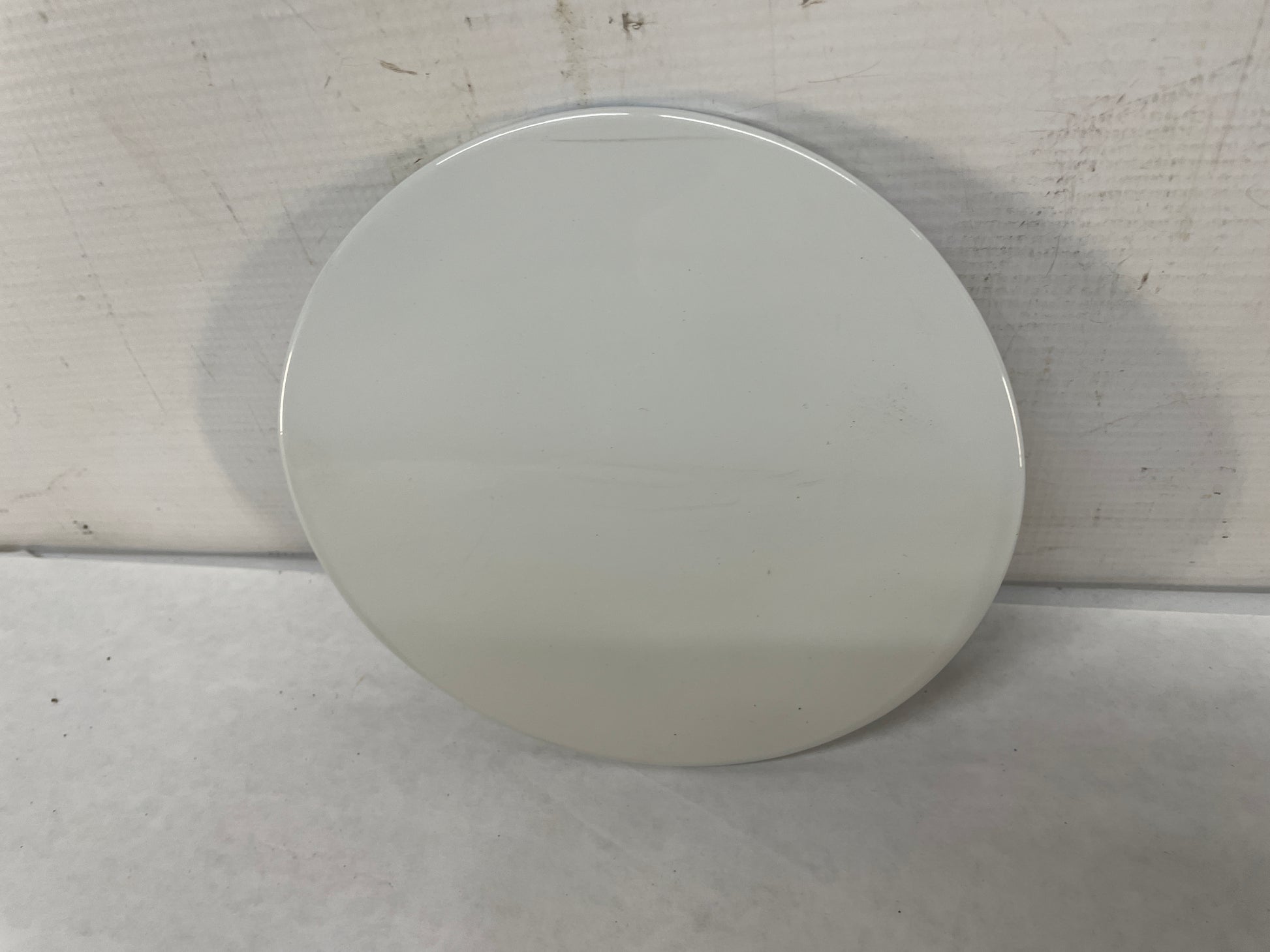2013 Chevy Caprice PPV Fuel Gas Cover Lid Door White OEM - Day's Parts Yard