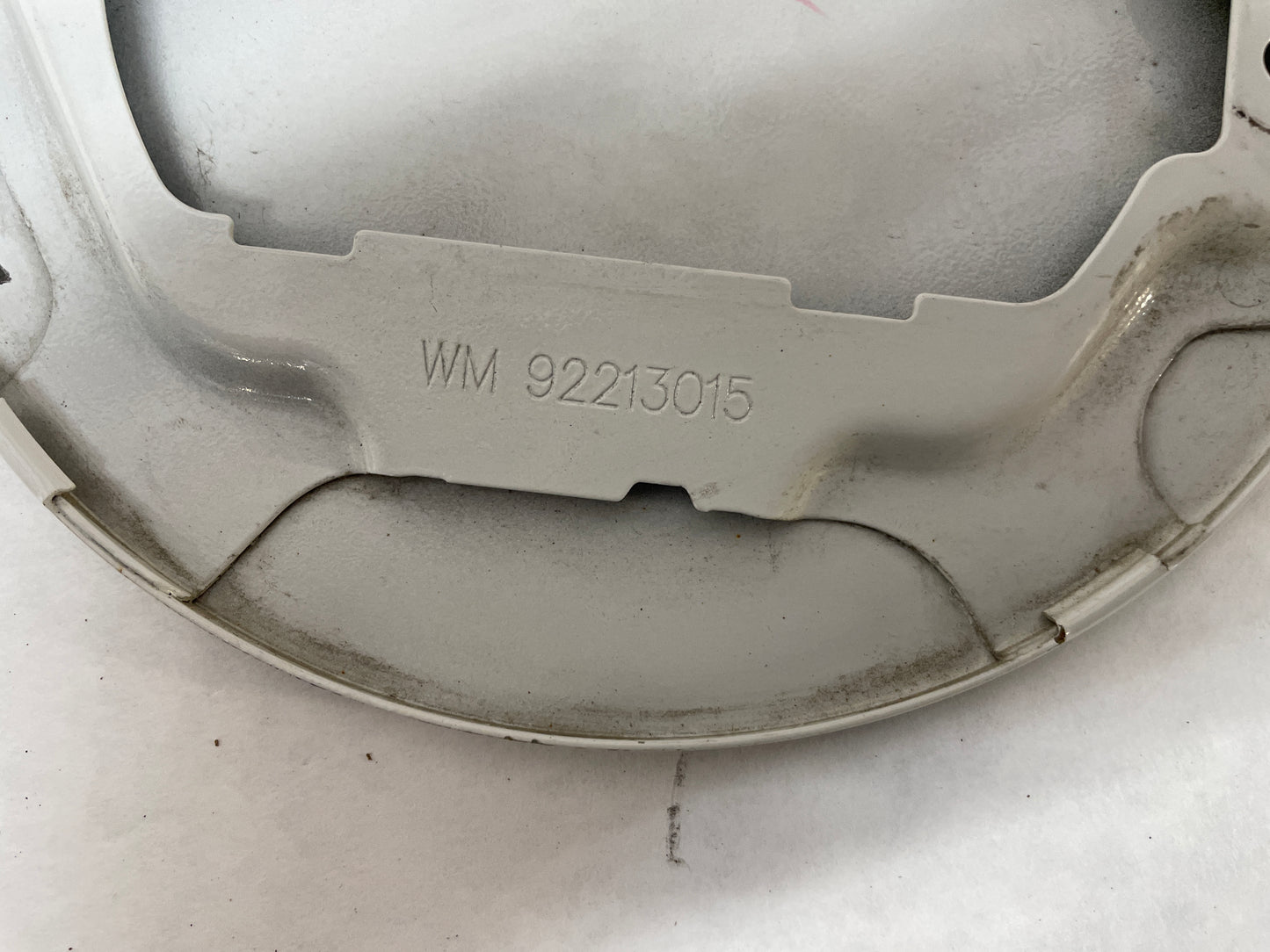 2013 Chevy Caprice PPV Fuel Gas Cover Lid Door White OEM - Day's Parts Yard