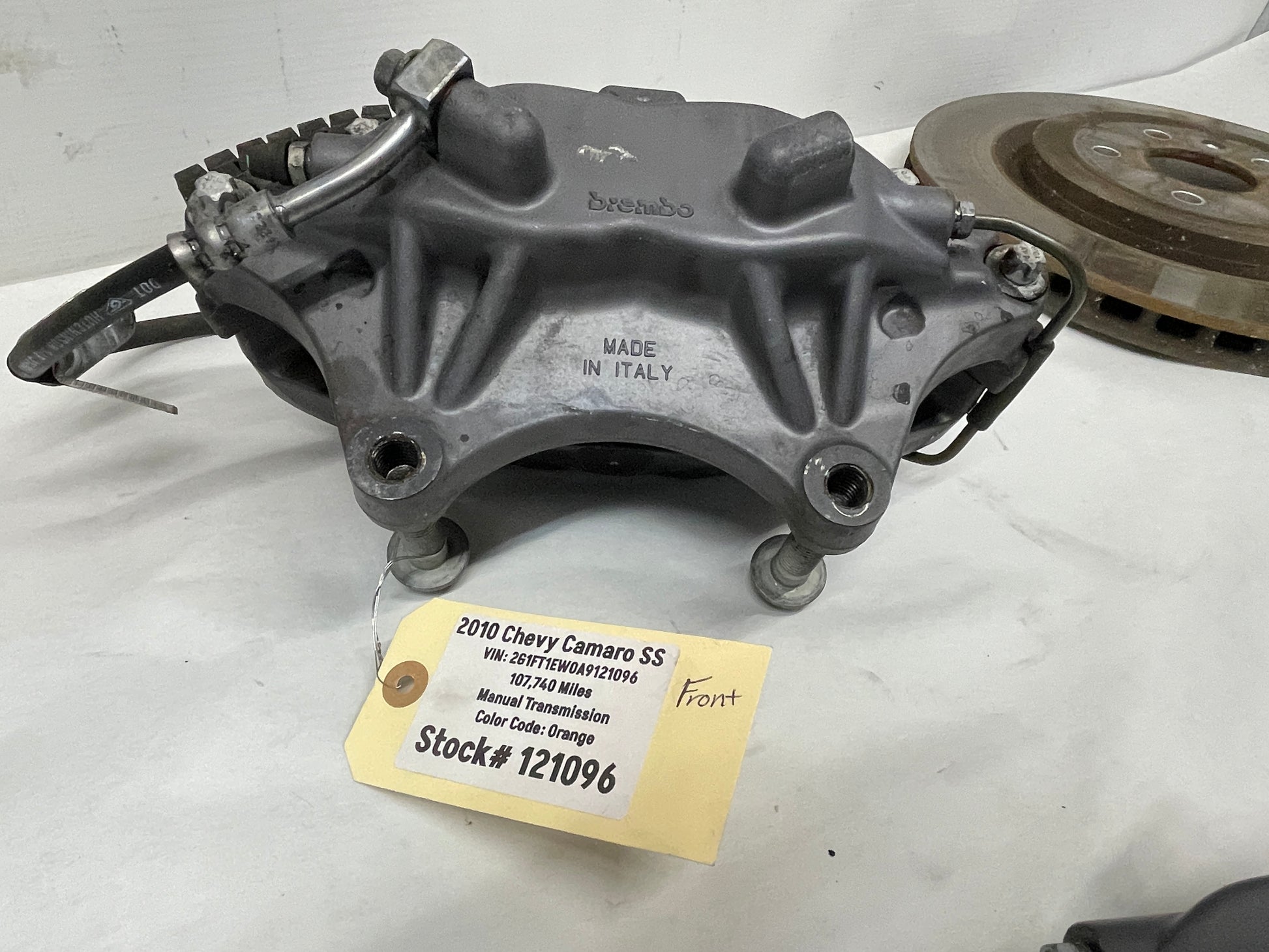 2010 Chevy Camaro SS Brembo Brake Calipers & Rotors Front and Rear OEM - Day's Parts Yard