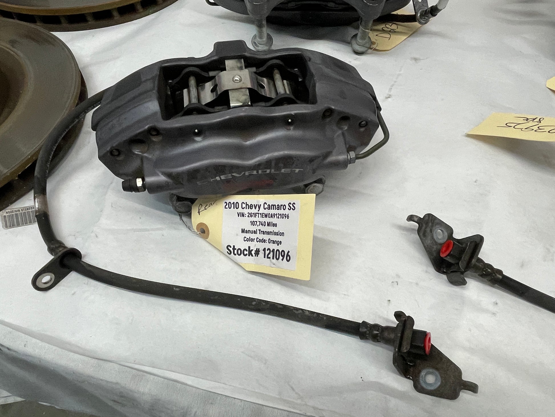2010 Chevy Camaro SS Brembo Brake Calipers & Rotors Front and Rear OEM - Day's Parts Yard