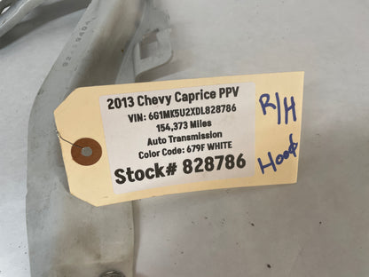 2013 Chevy Caprice PPV RH & LH Hood Hinges Set OEM - Day's Parts Yard