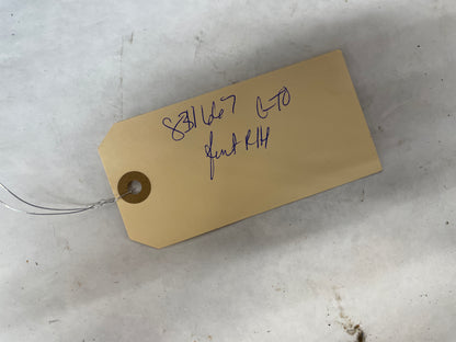 2006 Pontiac GTO RH Passenger Front Seat Track Electric Frame Adjuster Motor Assembly OEM