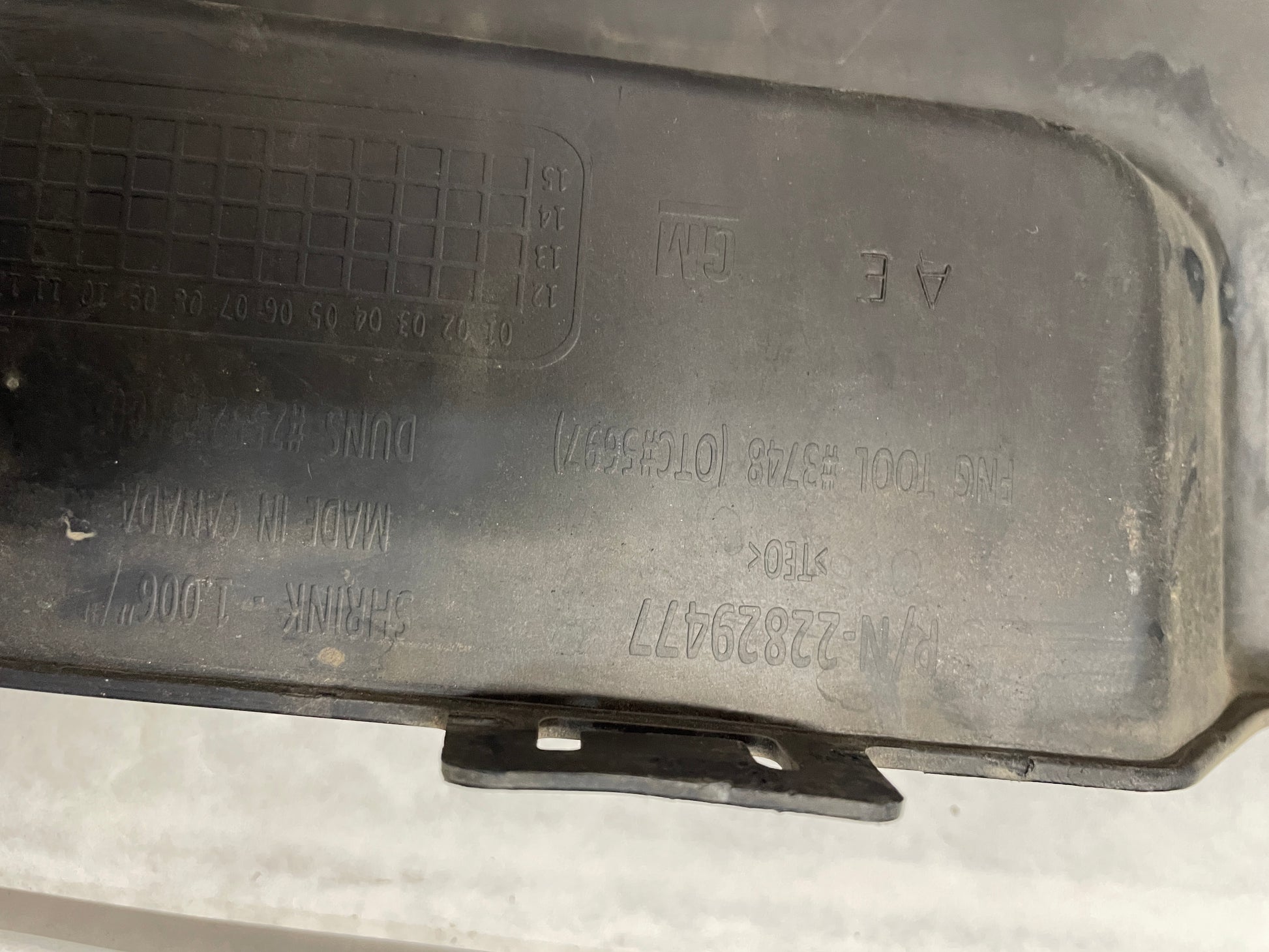 2015 Chevy Camaro SS Rear Bumper Diffuser Valence Cover OEM DAMAGED LOCAL PICK UP - Day's Parts Yard