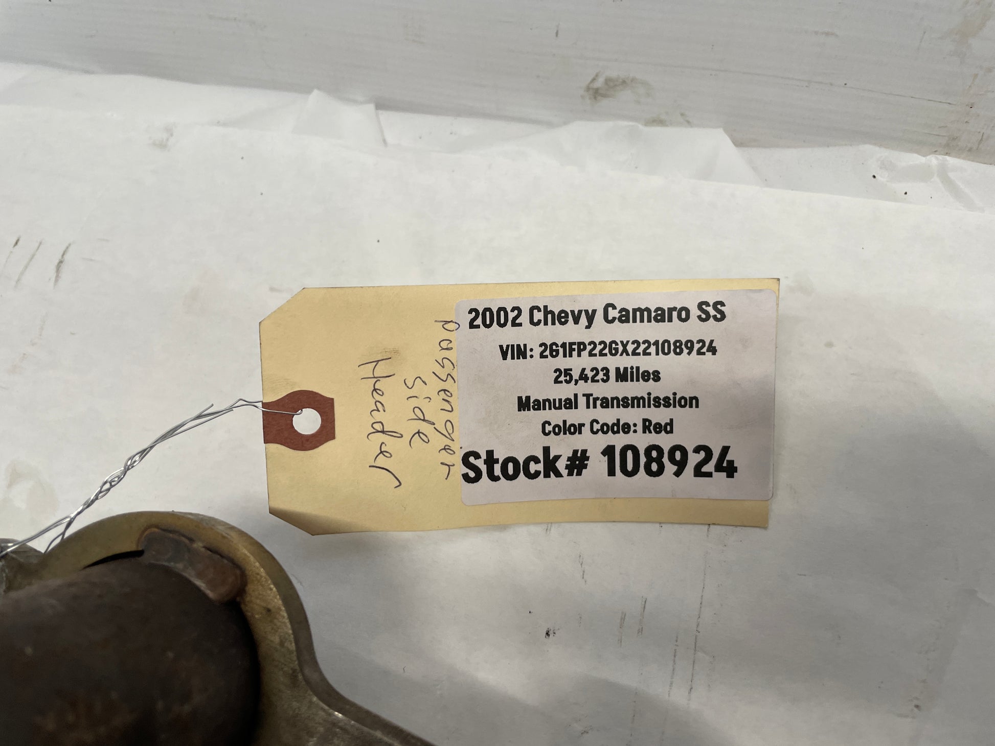 2002 Chevy Camaro SS Kooks Long Tube Exhaust Headers - Day's Parts Yard