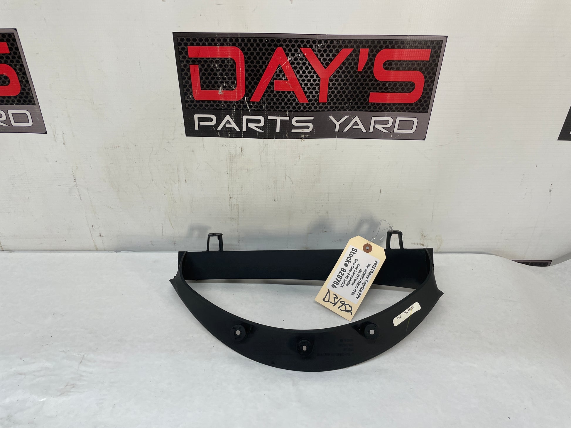 2013 Chevy Caprice PPV Speedometer Gauge Cluster Bezel Trim Panel Plate OEM - Day's Parts Yard