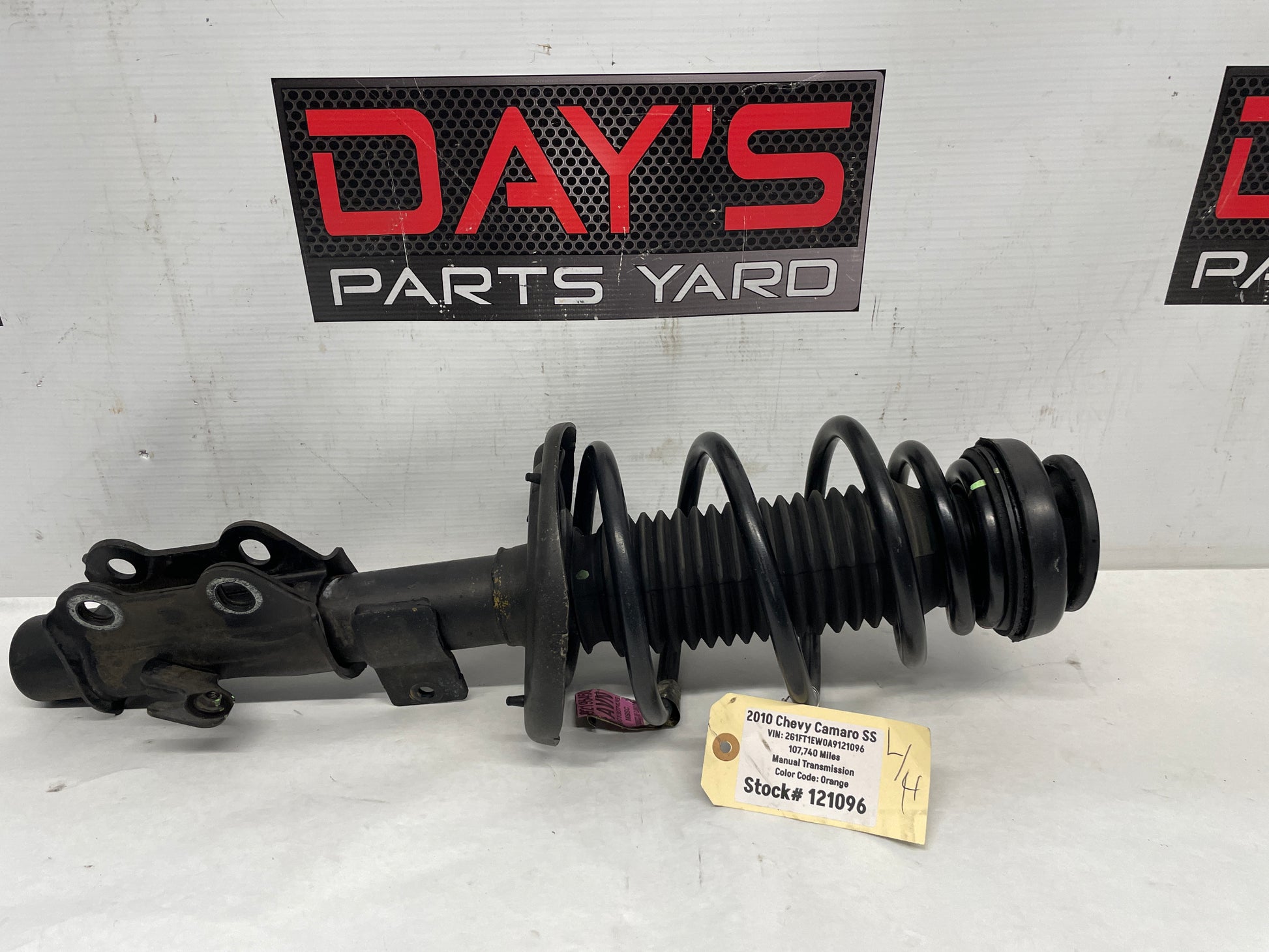 2010 Chevy Camaro SS LH Driver Front Shock Strut Assembly Absorber OEM - Day's Parts Yard