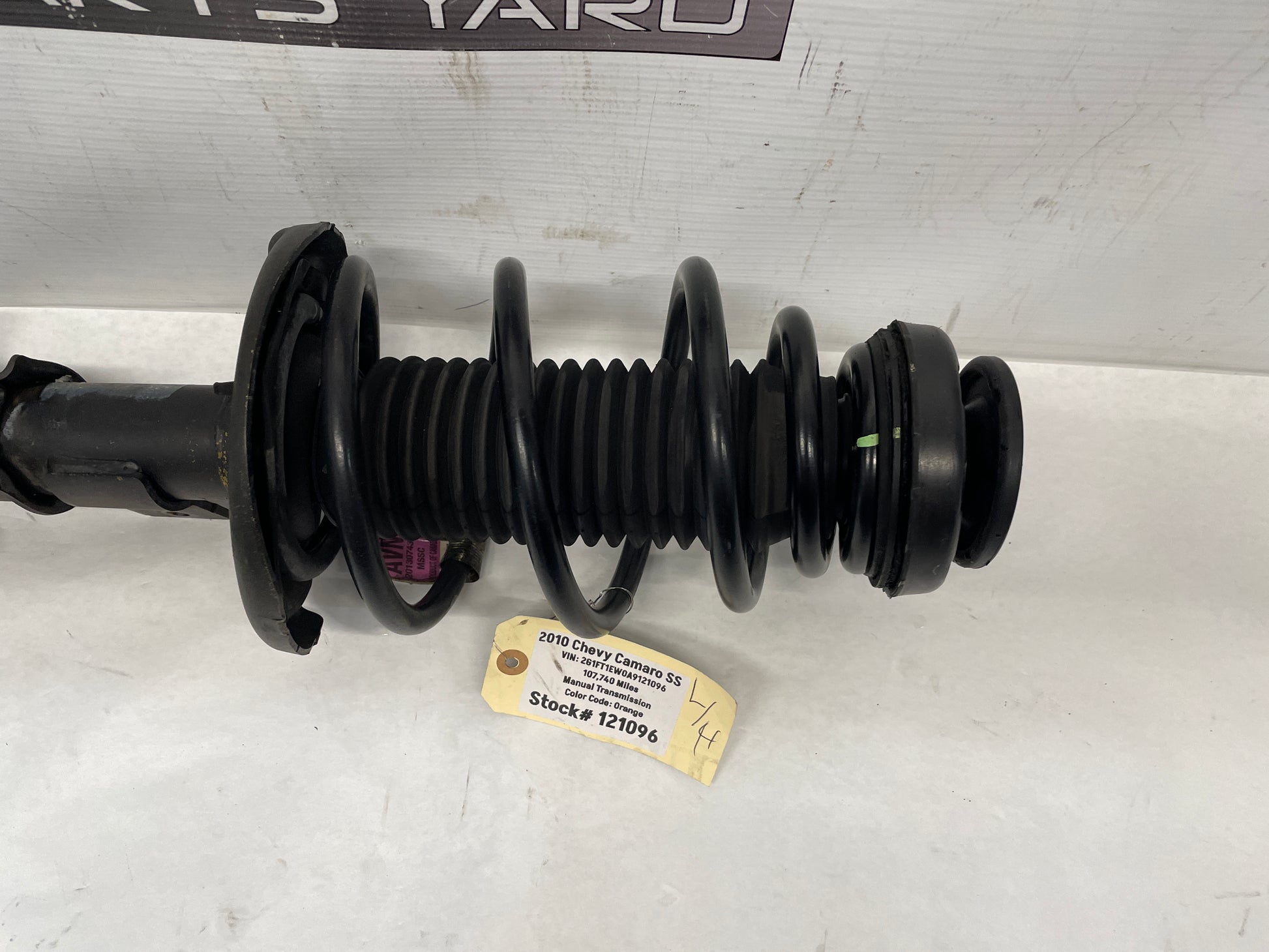 2010 Chevy Camaro SS LH Driver Front Shock Strut Assembly Absorber OEM - Day's Parts Yard