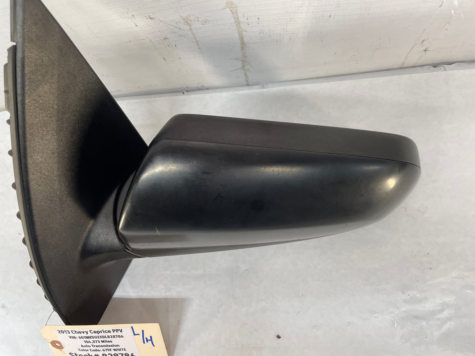 2013 Chevy Caprice PPV LH Driver Exterior Out Side Door Mirror OEM - Day's Parts Yard